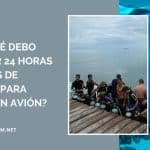 ★ Evita riesgos: no viajes en avión antes de 24 horas tras bucear